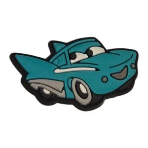 CARS Flo Croc Shoe Charms | Fun Jibbitz Style Disney Cartoon Turquoise Blue NWT